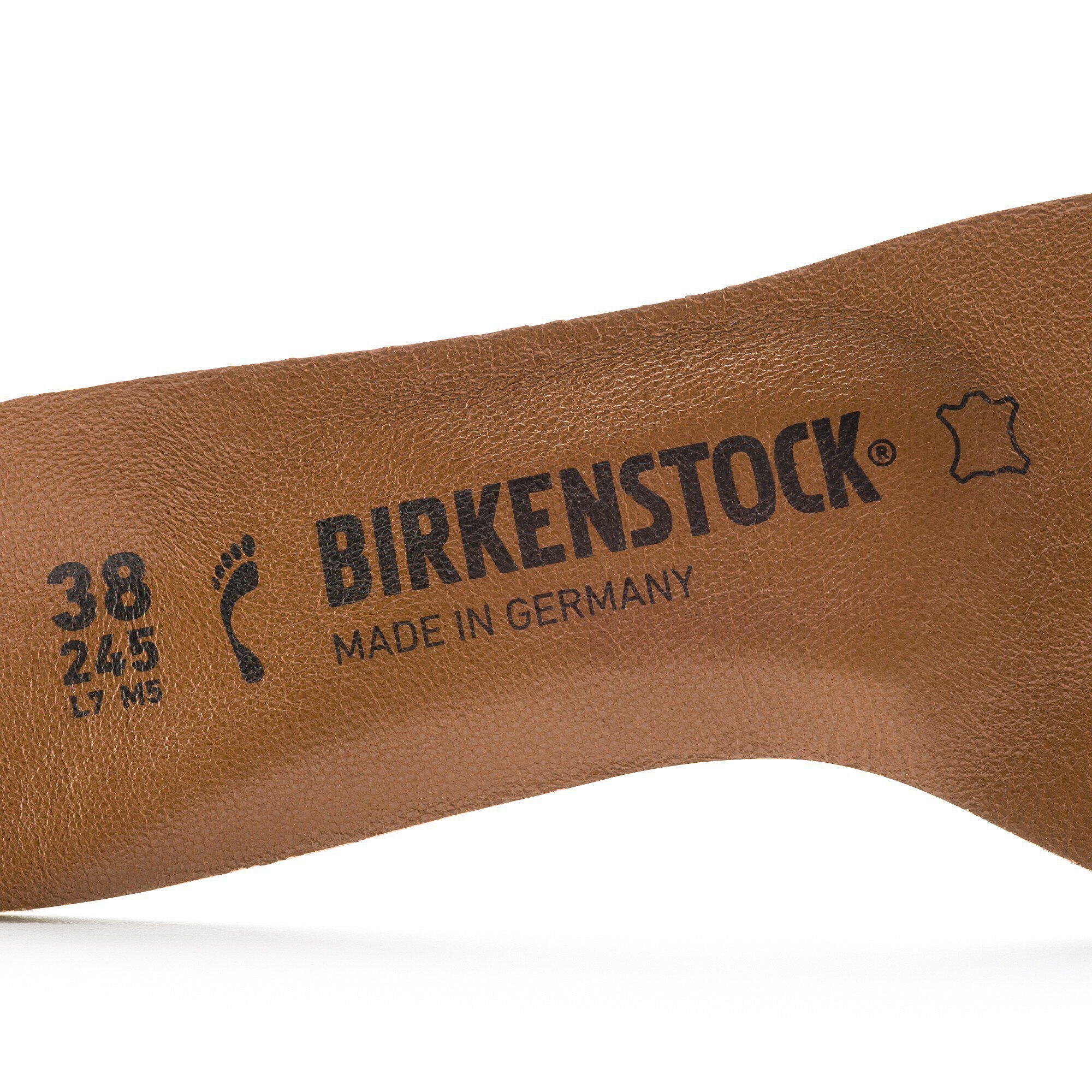 Toeless Insole Leather Lined