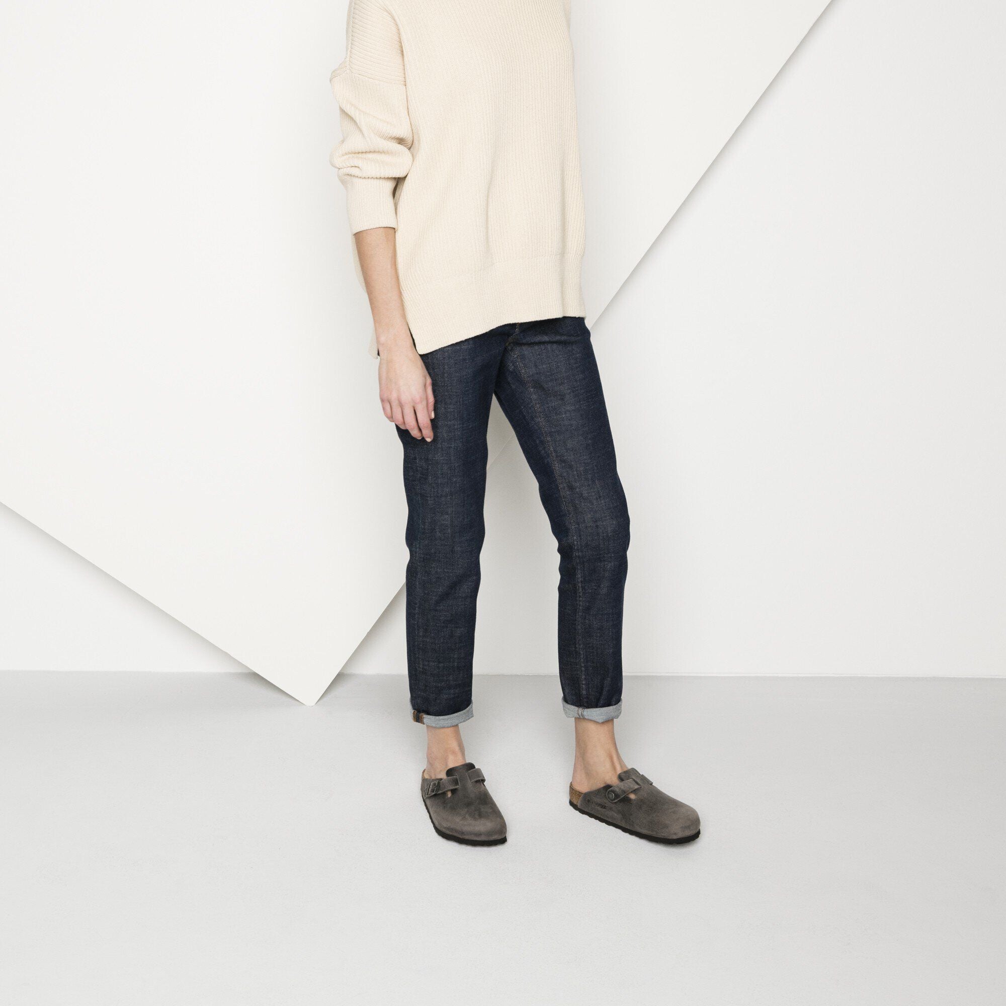 Boston Soft Footbed Natural Leather Oiled