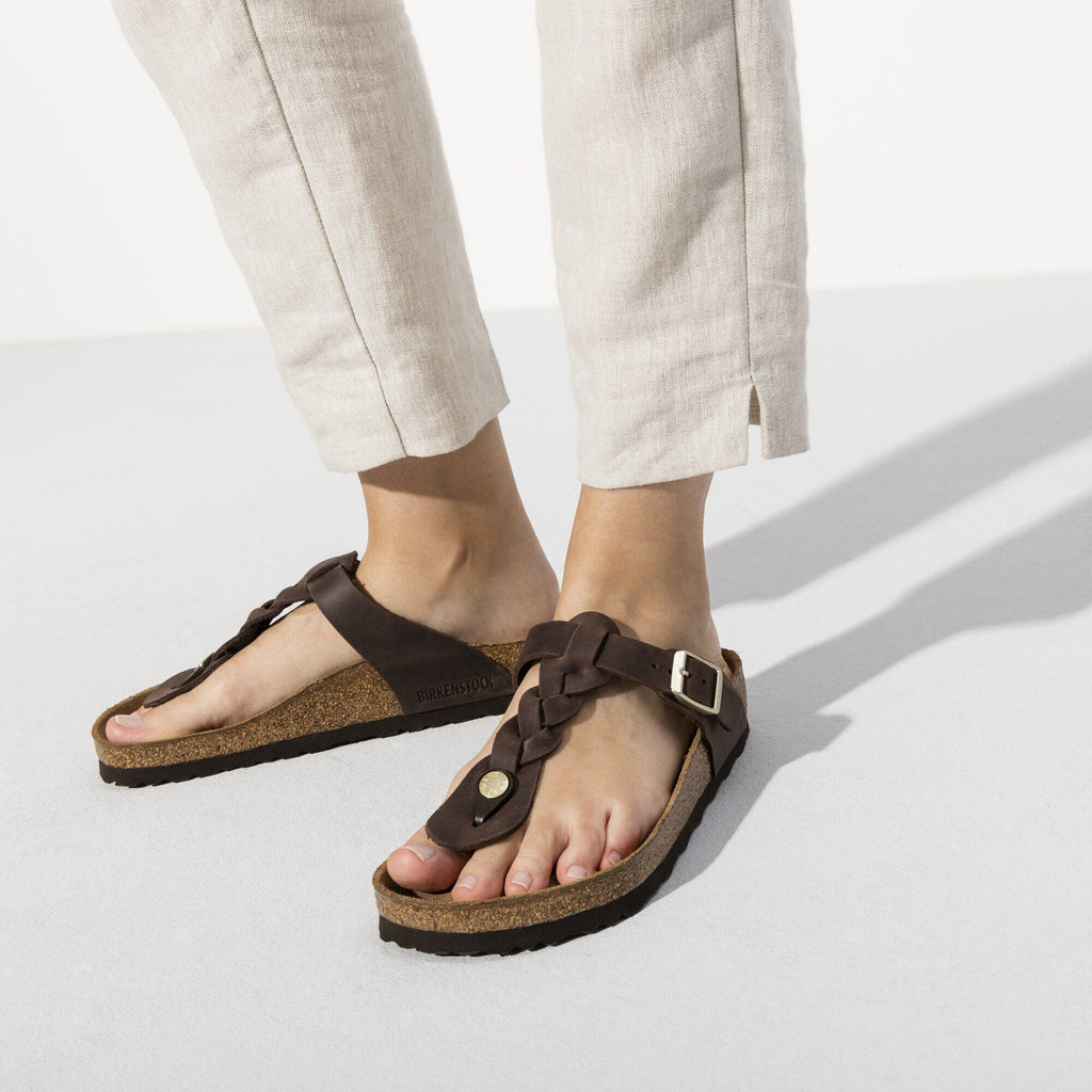 Gizeh Braided Natural Leather Oiled