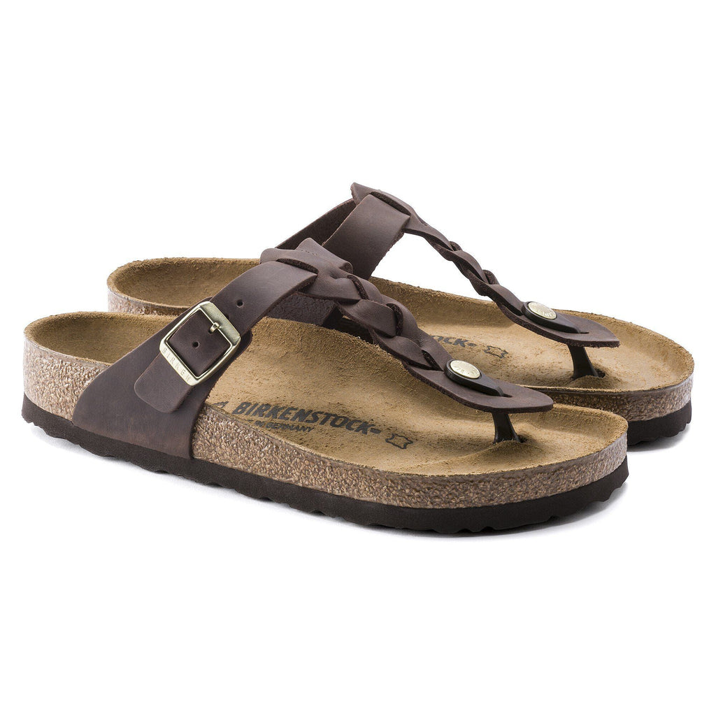 Gizeh Braided Natural Leather Oiled