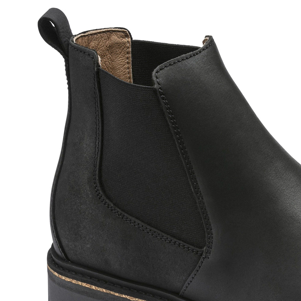 Stalon Nubuck Leather Black