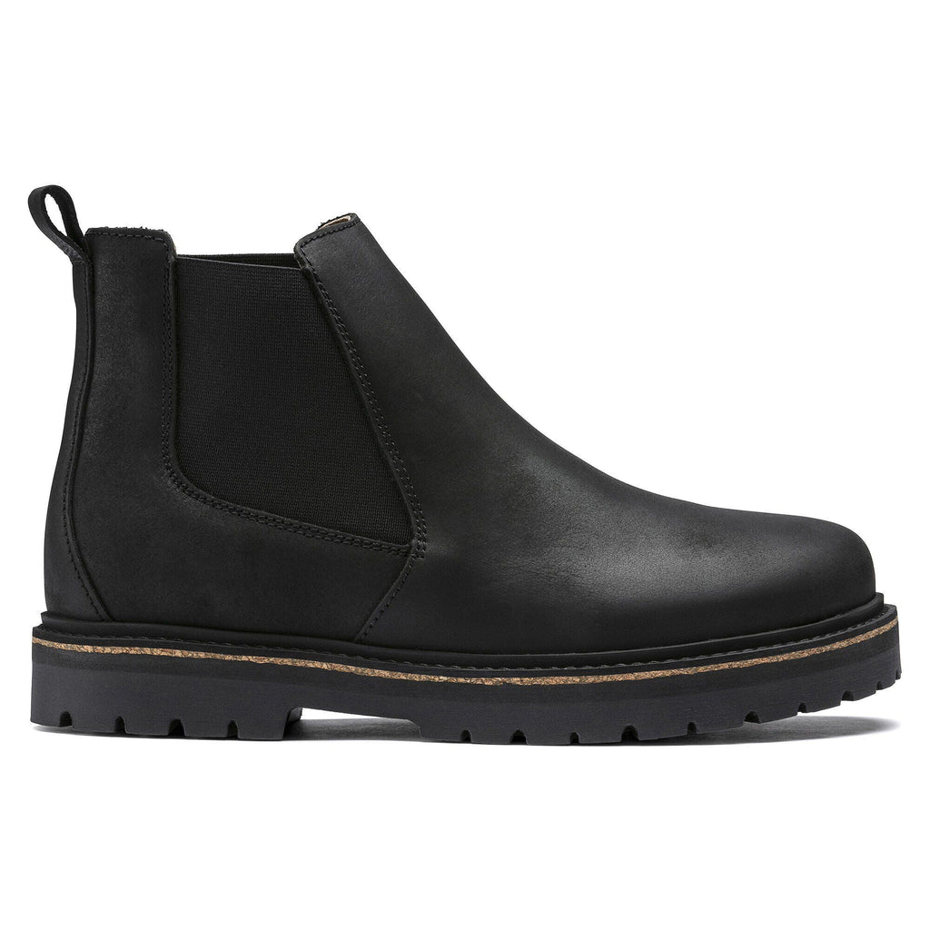Stalon Nubuck Leather Black