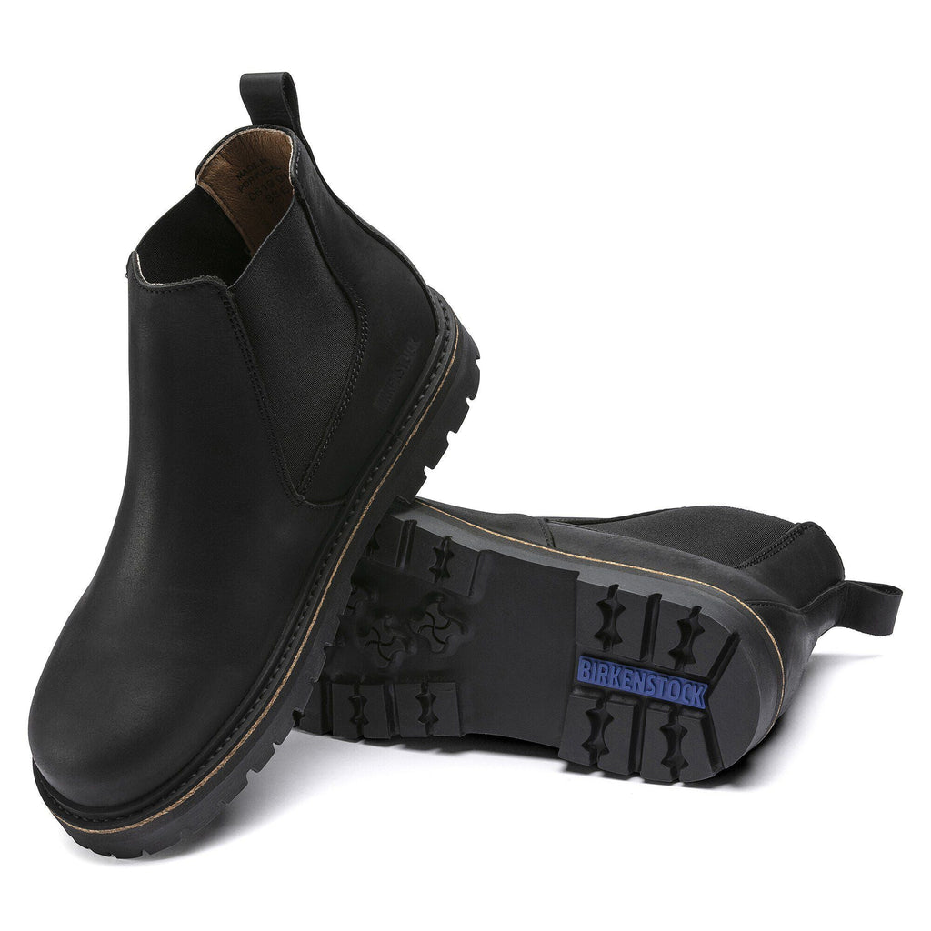 Stalon Nubuck Leather Black