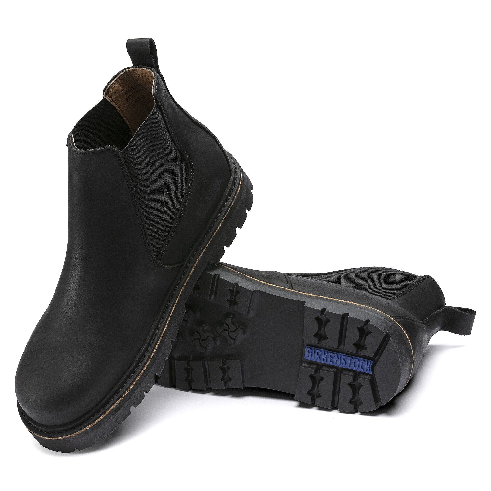 Stalon Nubuck Leather Black