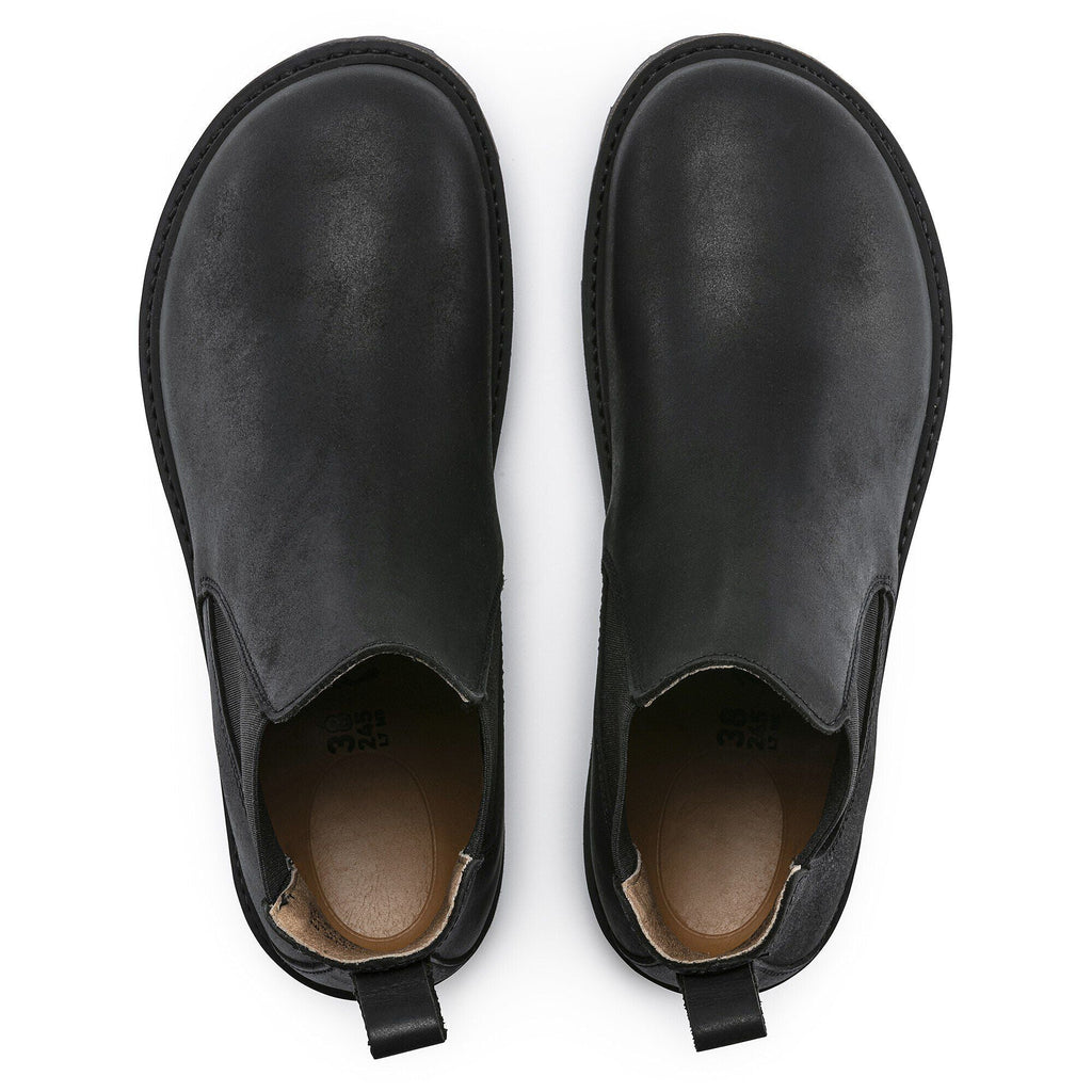 Stalon Nubuck Leather Black