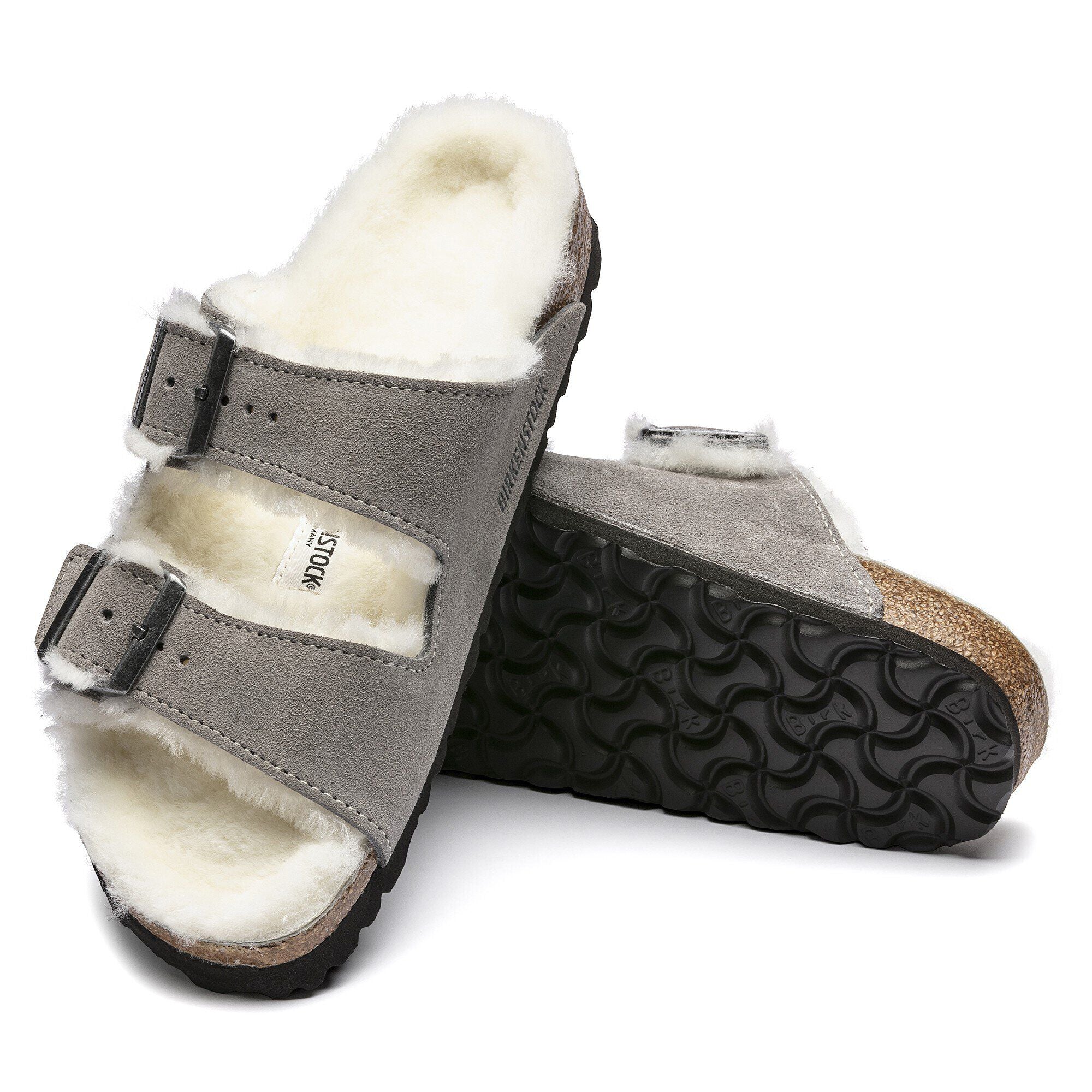 Arizona Shearling Suede Leather/Fur