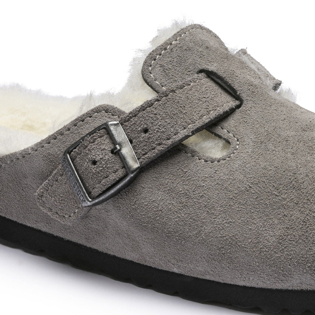 Boston Shearling Suede Leather
