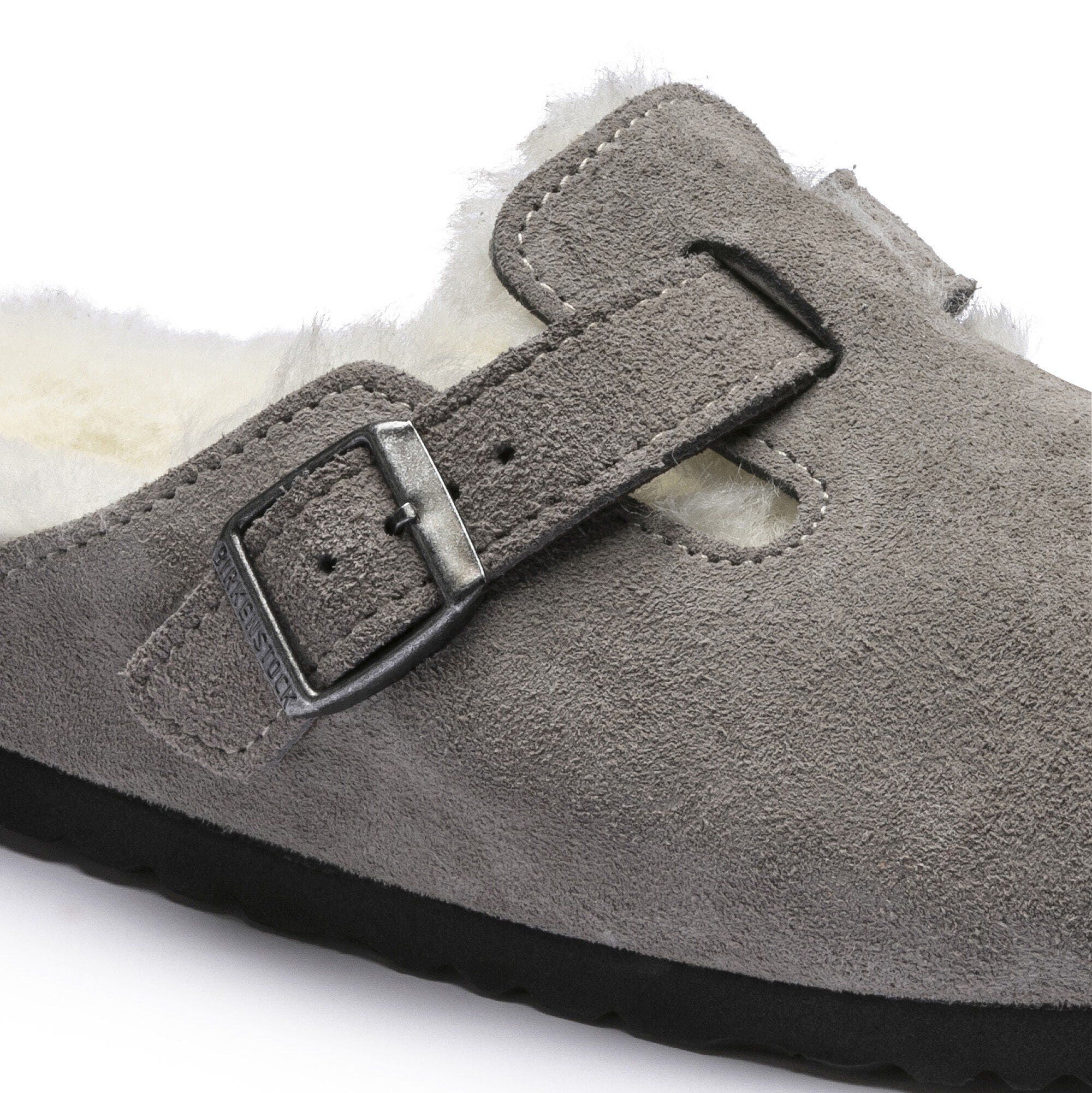 Boston Shearling Suede Leather