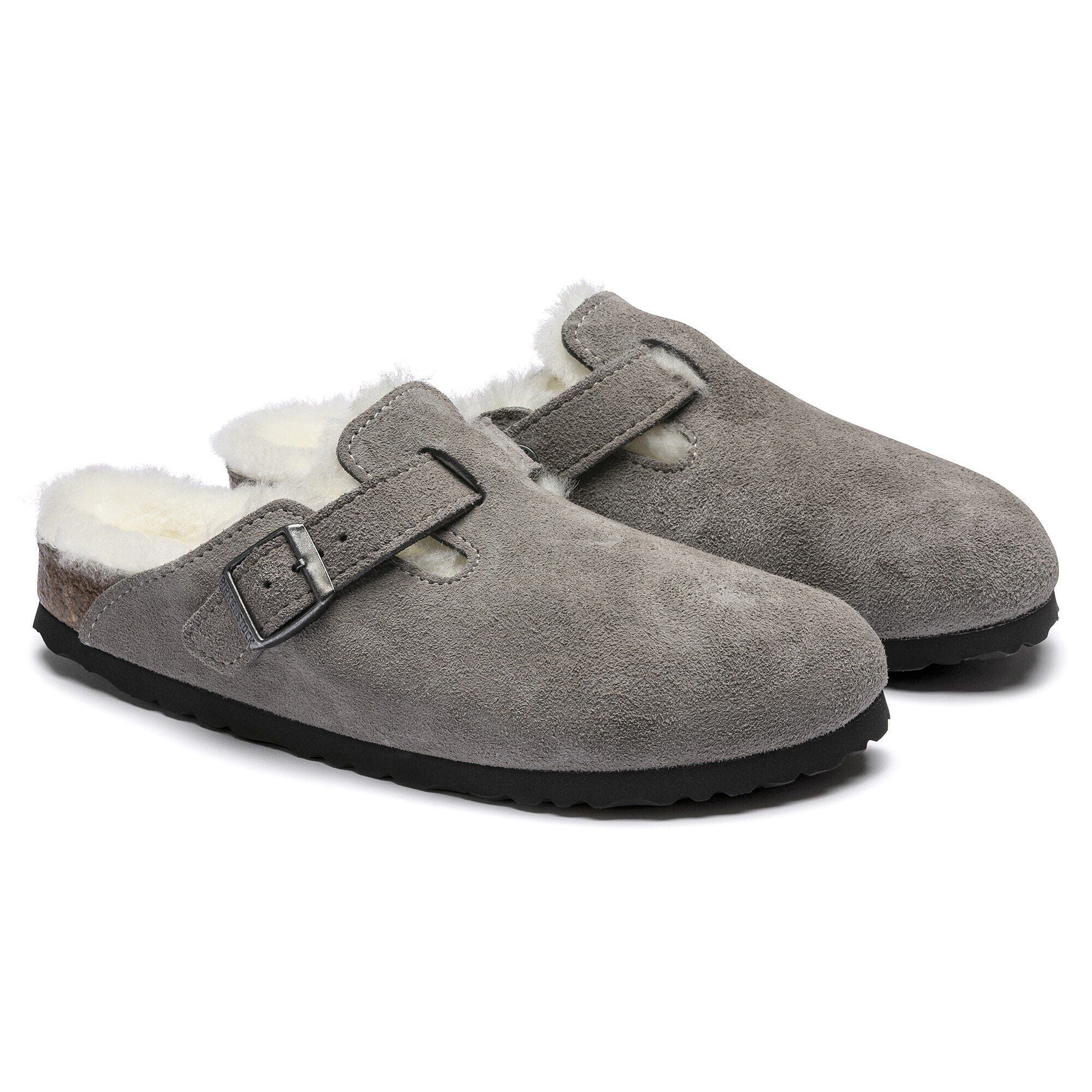 Boston Shearling Suede Leather
