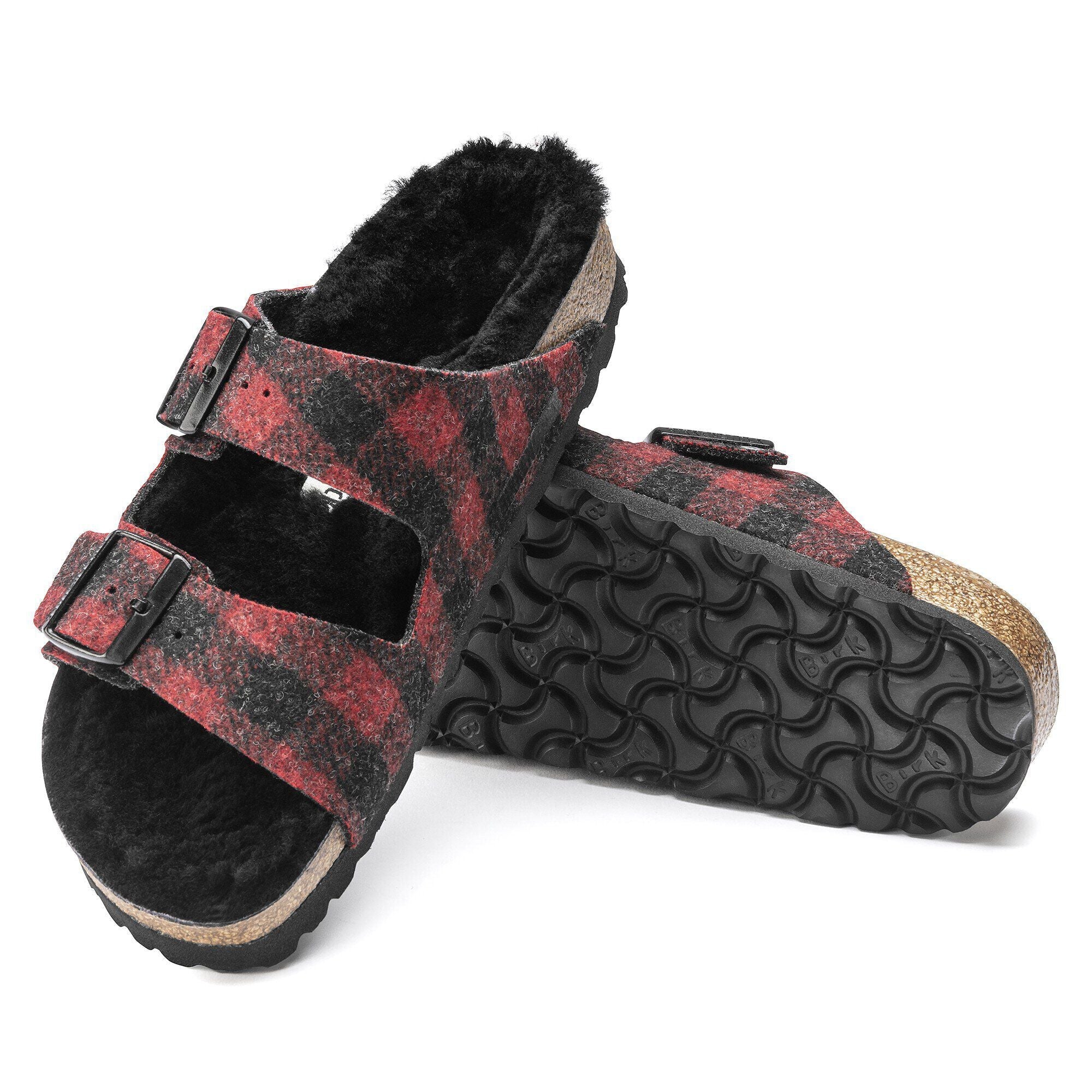 Arizona Shearling Suede Leather/Fur