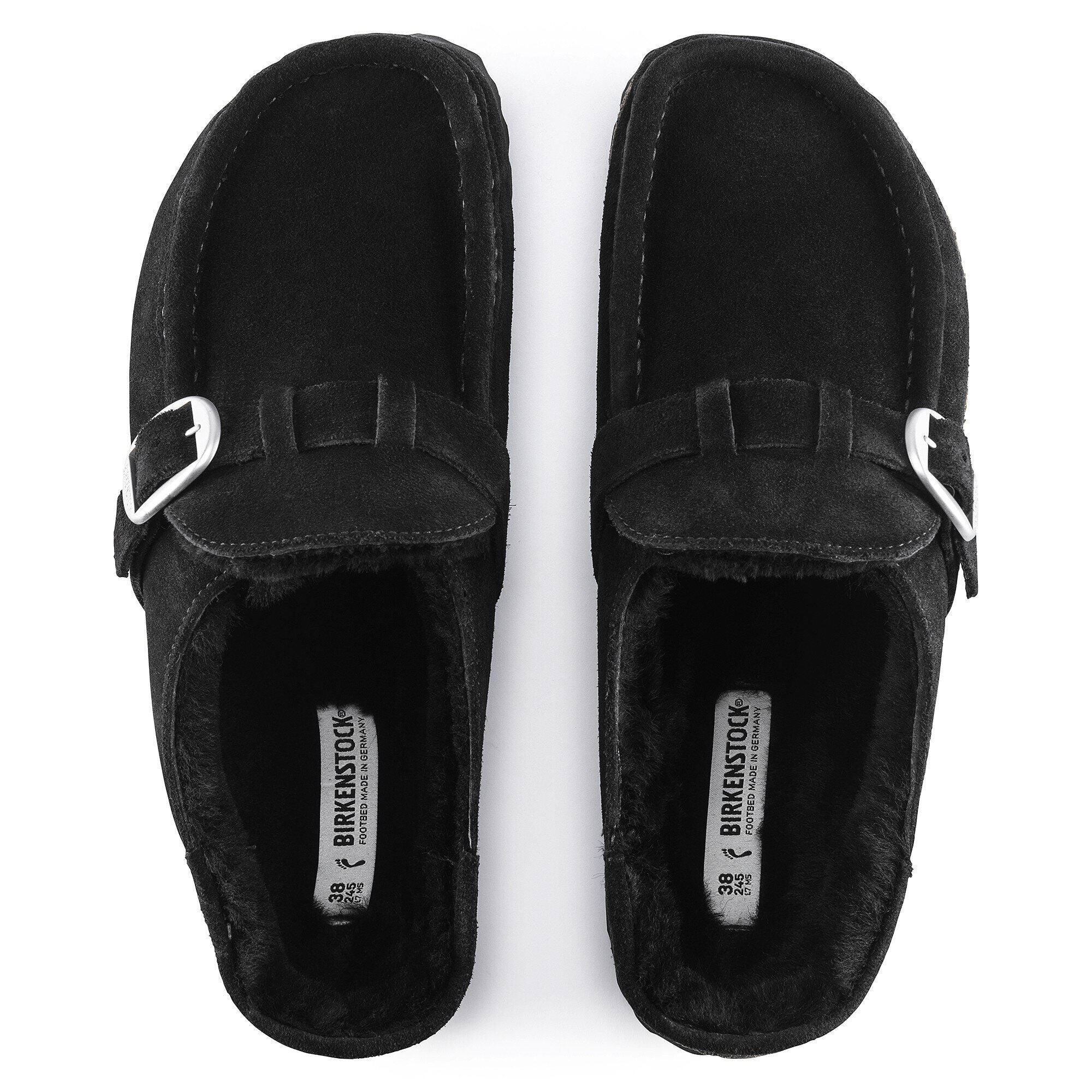 Buckley Shearling Suede Leather