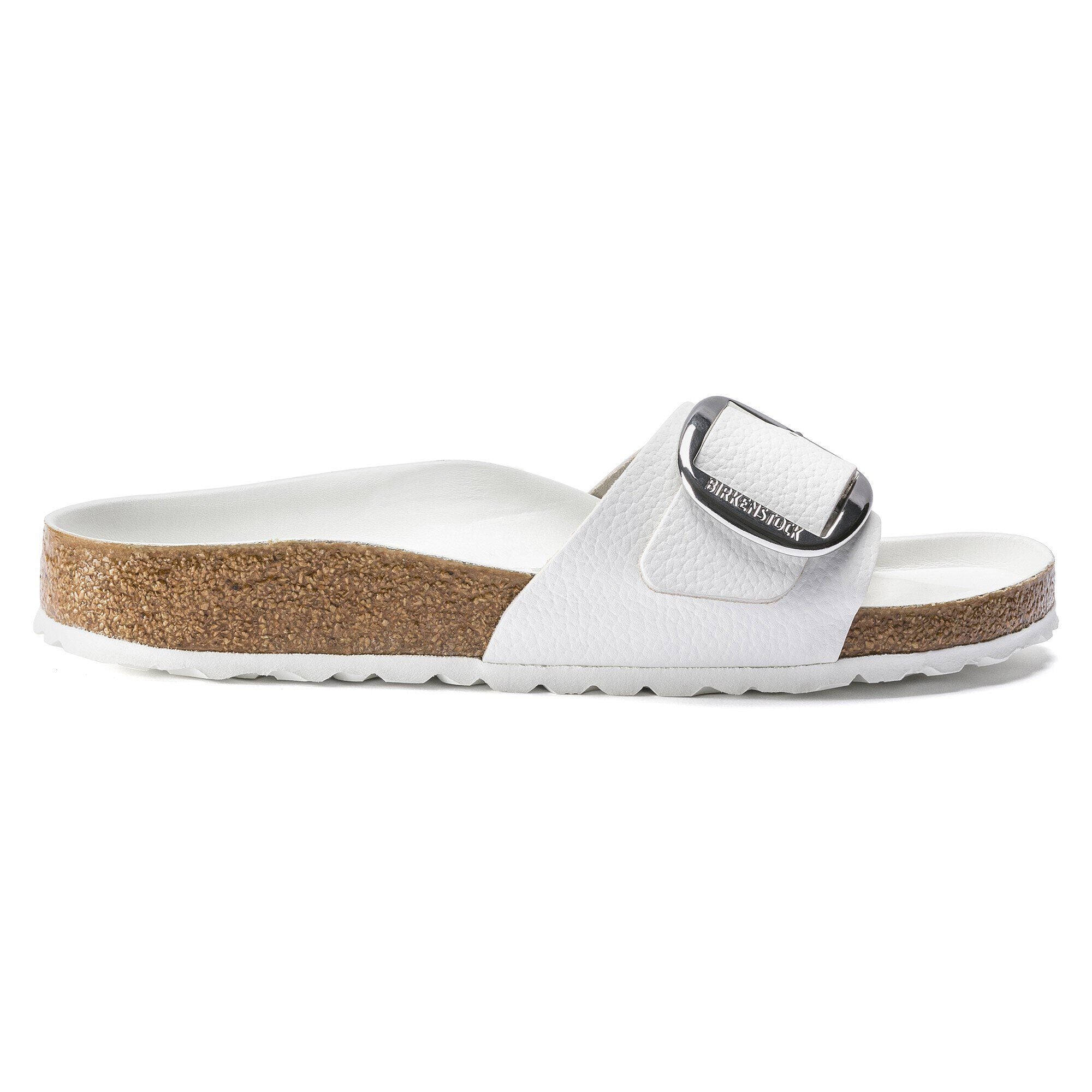 Madrid Big Buckle Natural Leather