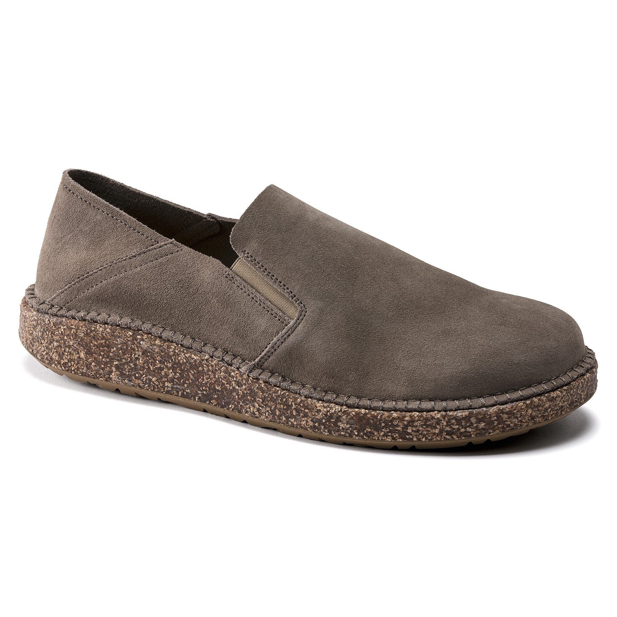 Callan Suede Leather Gray Taupe