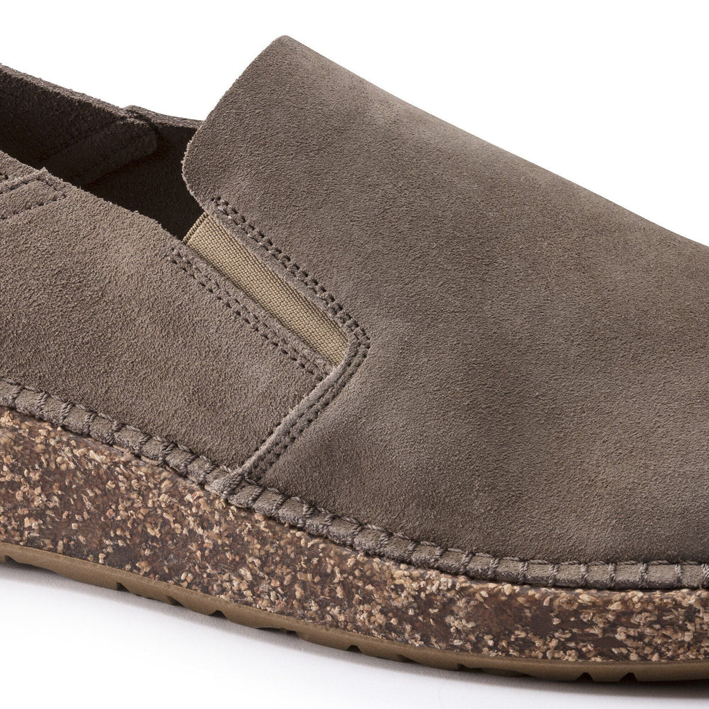 Callan Suede Leather Gray Taupe