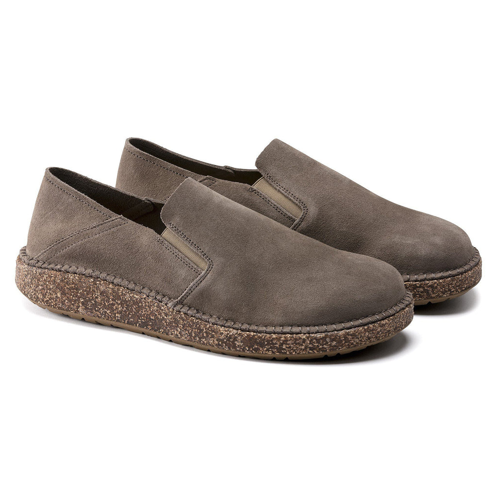 Callan Suede Leather Gray Taupe