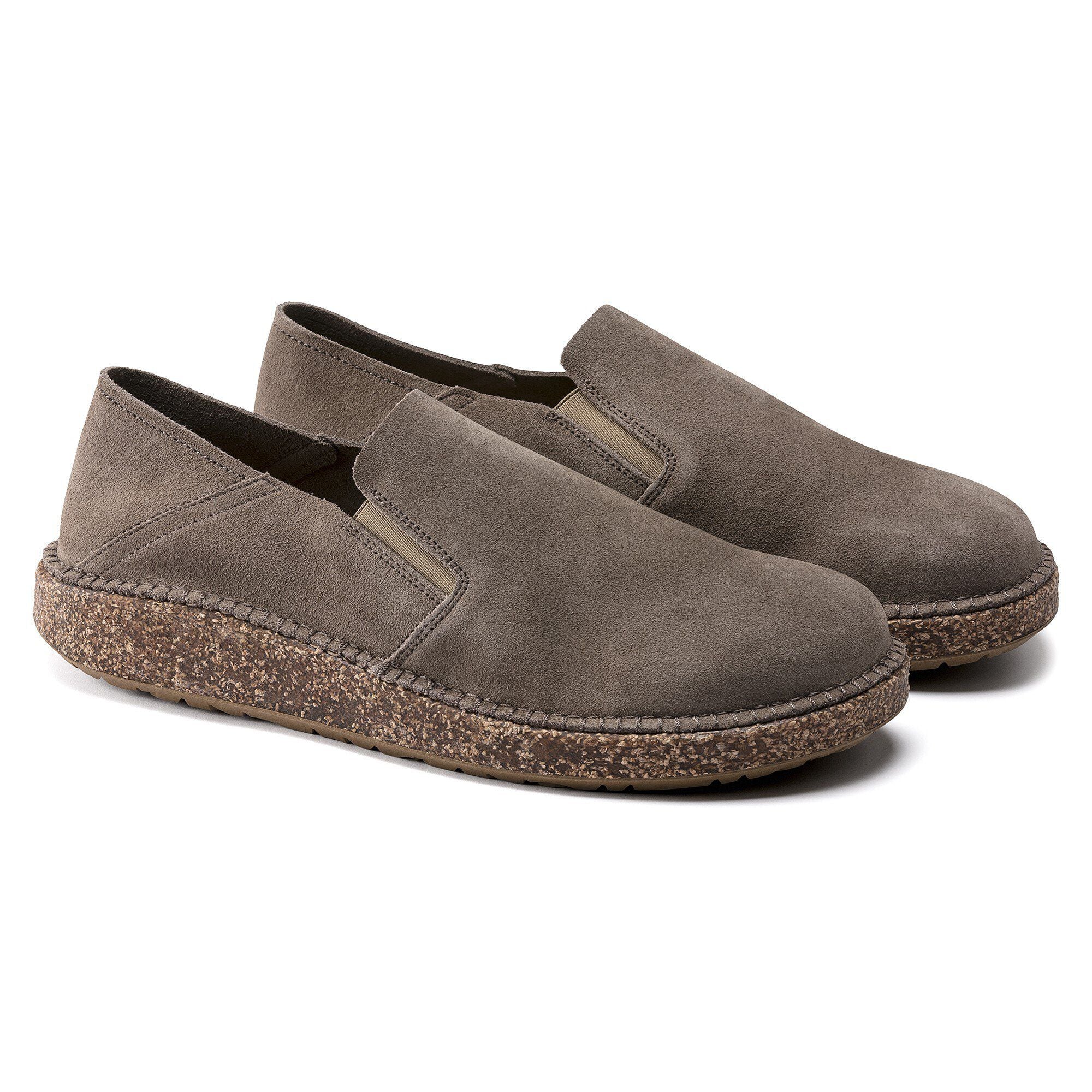 Callan Suede Leather Gray Taupe