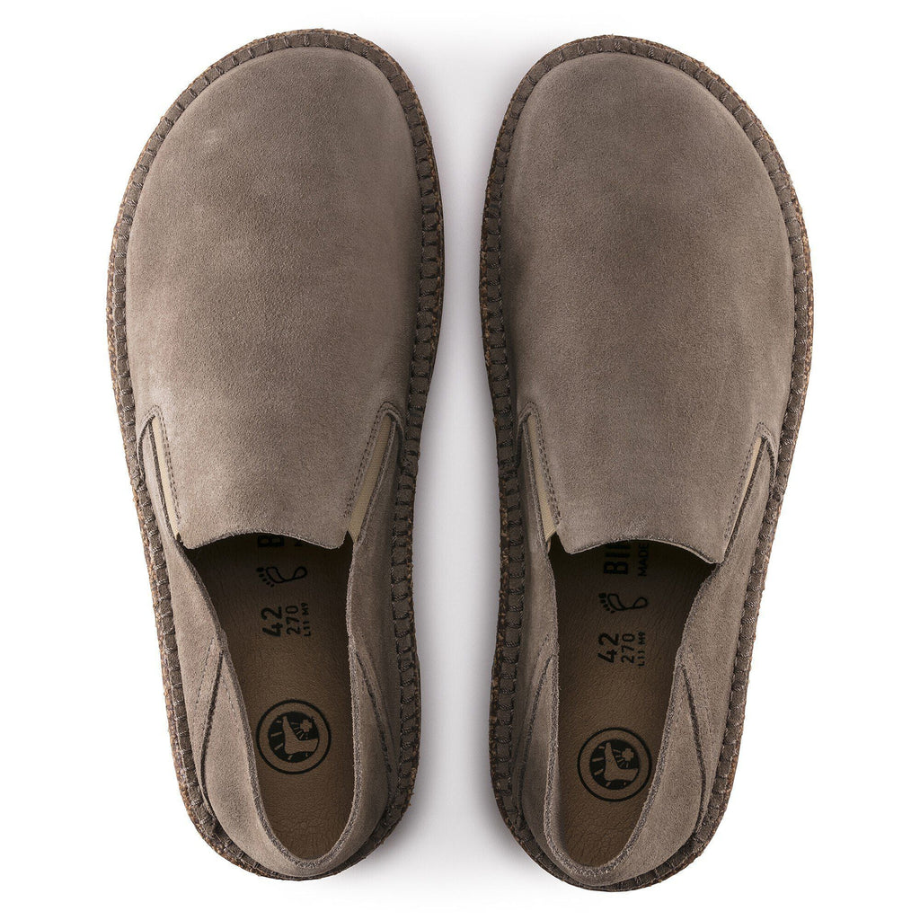 Callan Suede Leather Gray Taupe