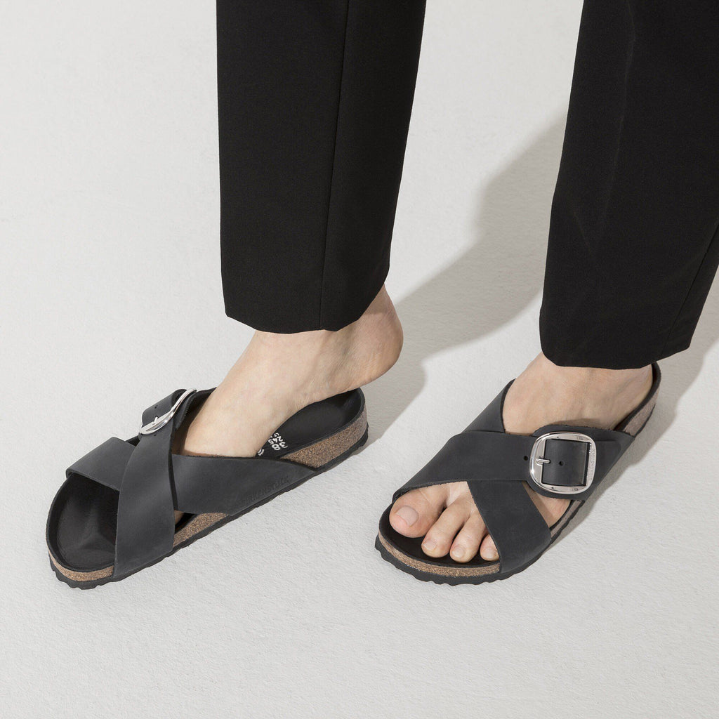 Siena Big Buckle Natural Leather Oiled