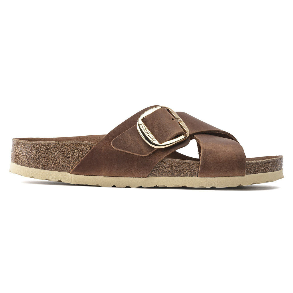 Siena Big Buckle Natural Leather Oiled