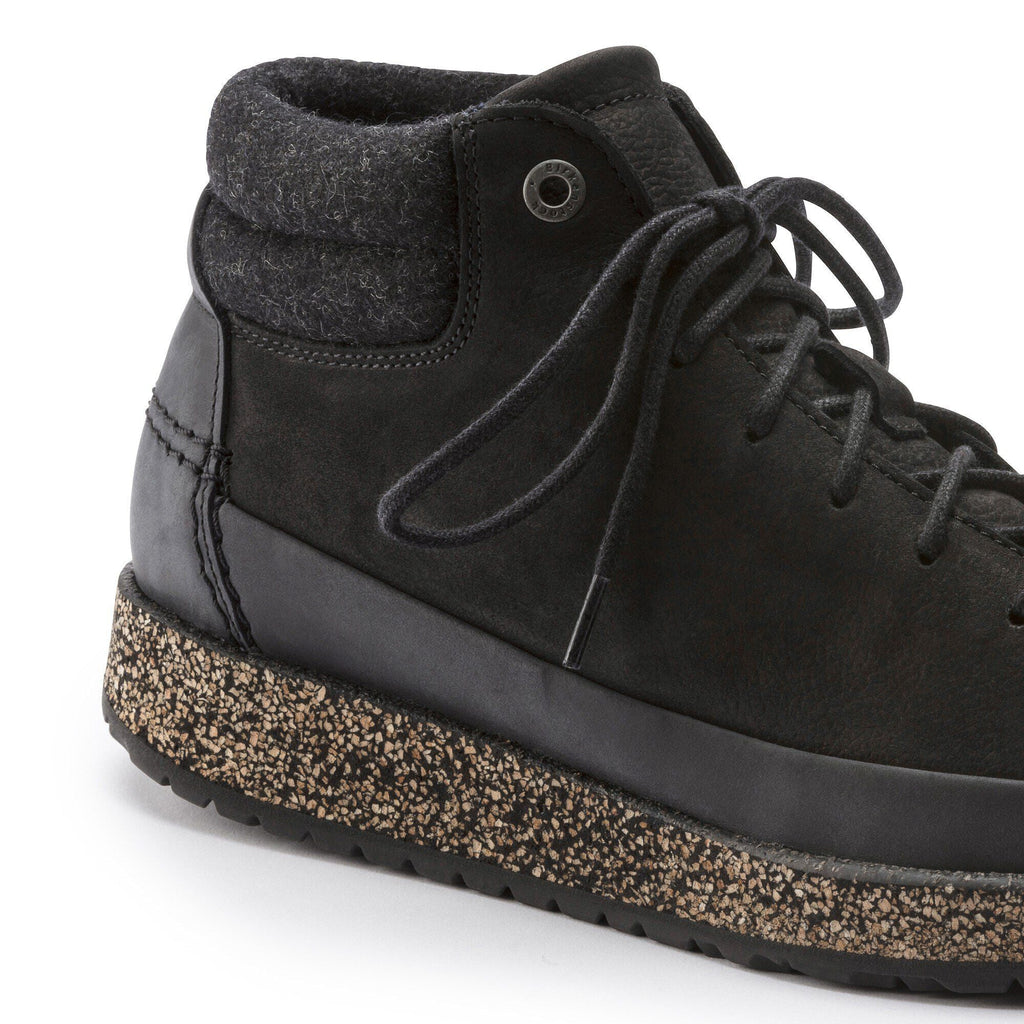 Honnef High Nubuck Leather Black