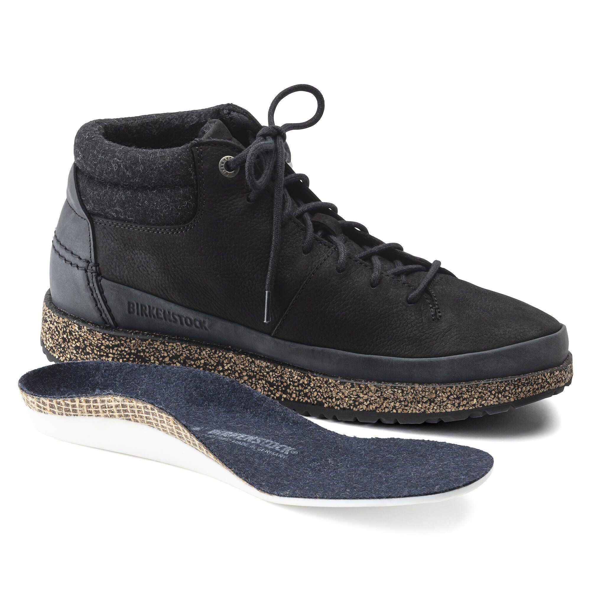 Honnef High Nubuck Leather Black