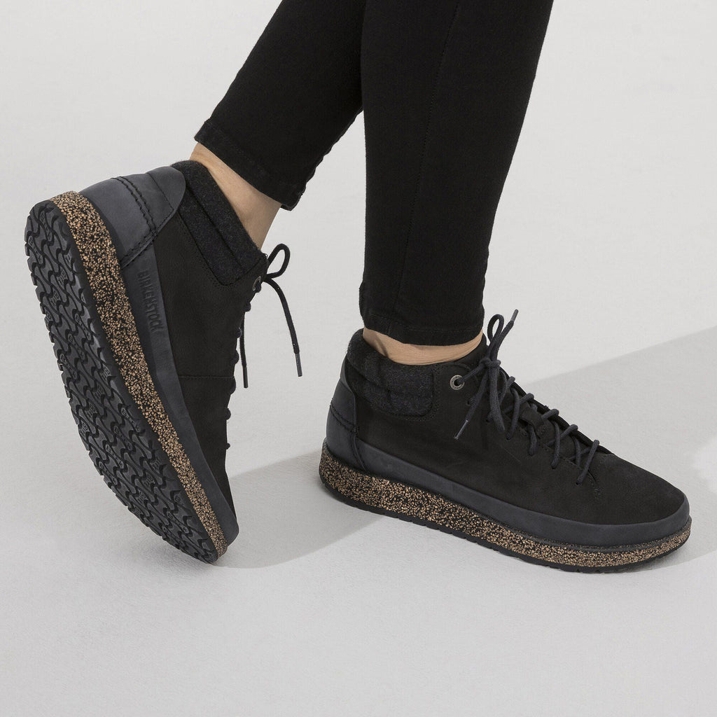 Honnef High Nubuck Leather Black