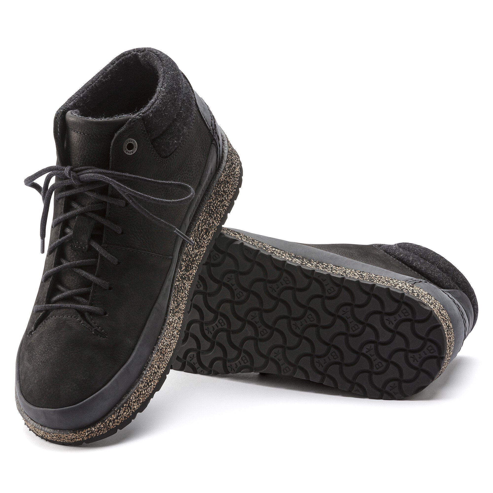 Honnef High Nubuck Leather Black