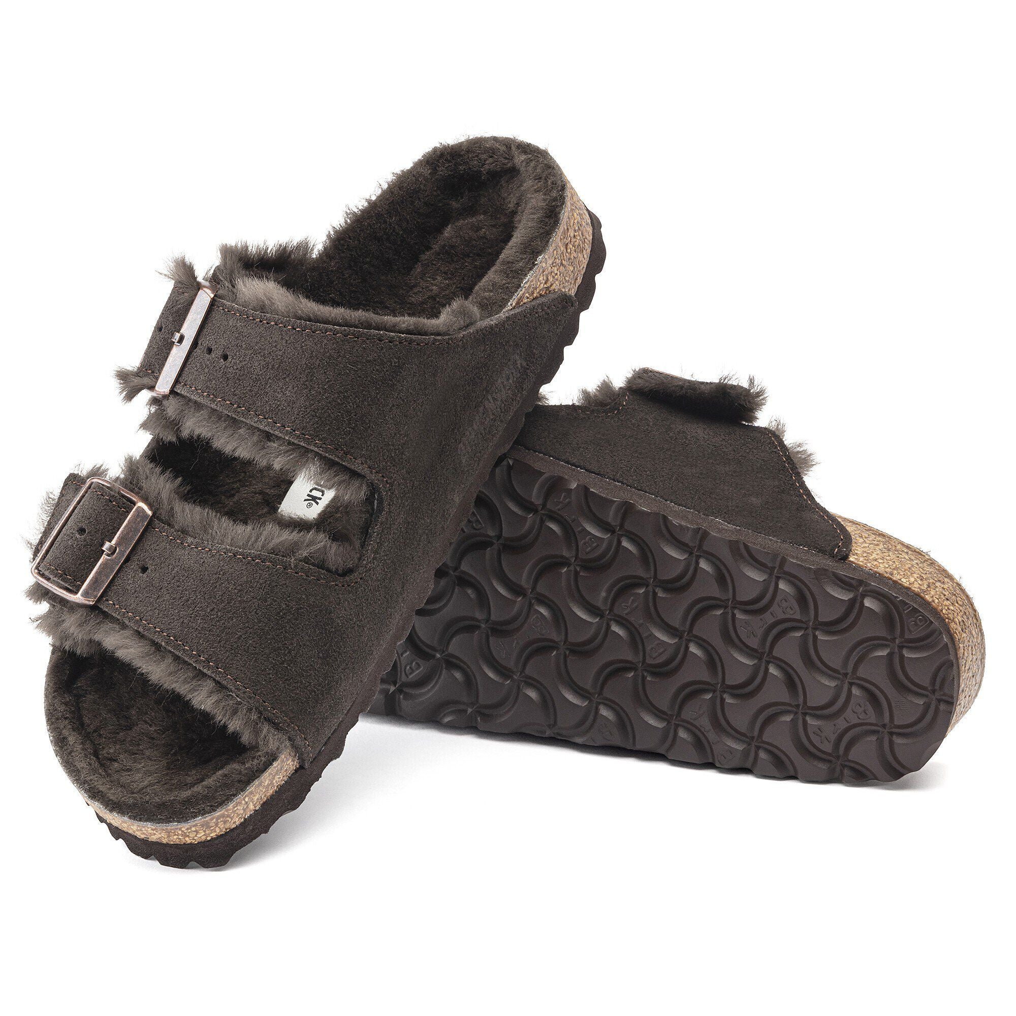 Arizona Shearling Suede Leather/Fur