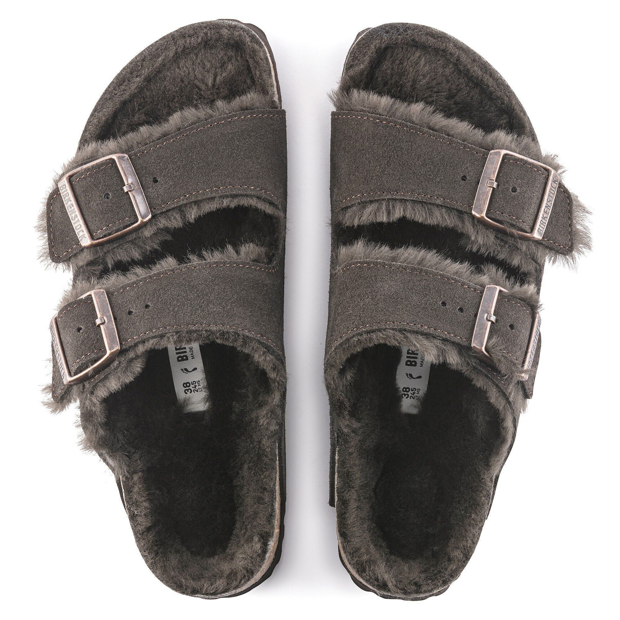 Arizona Shearling Suede Leather/Fur