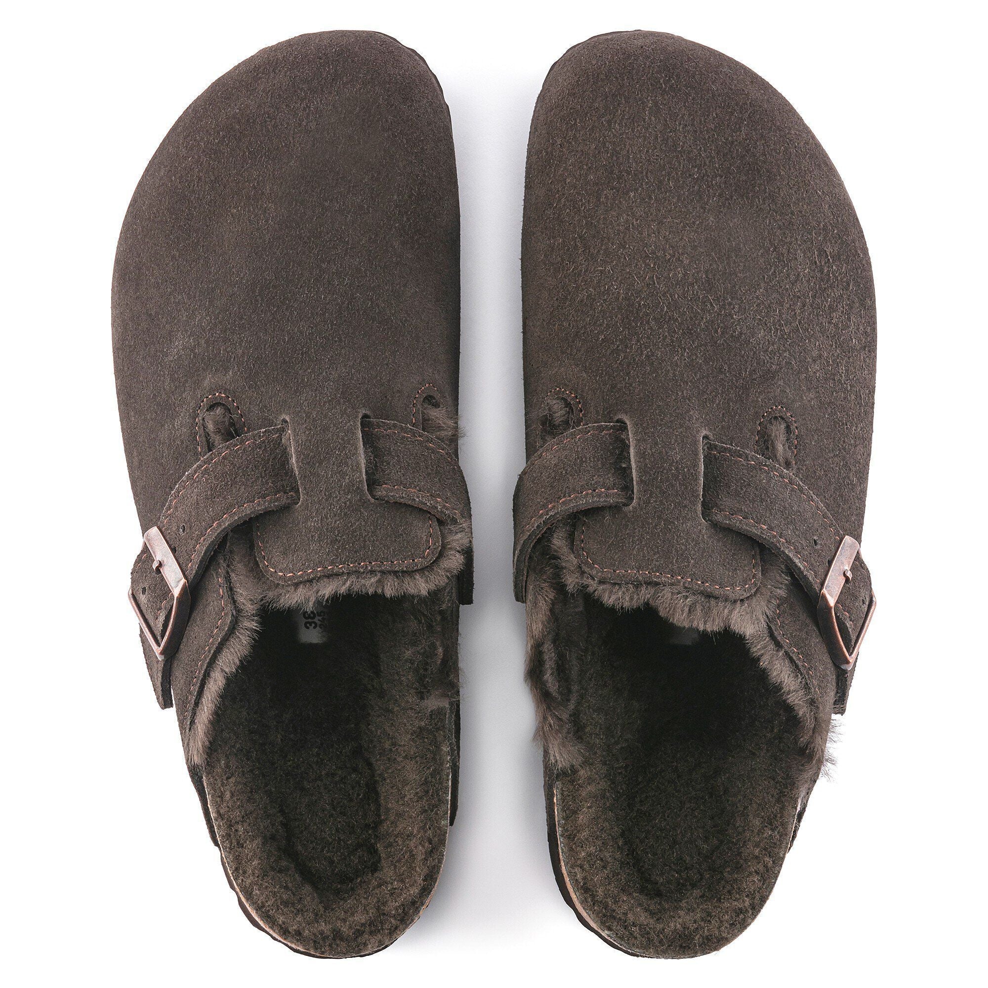 Boston Shearling Suede Leather