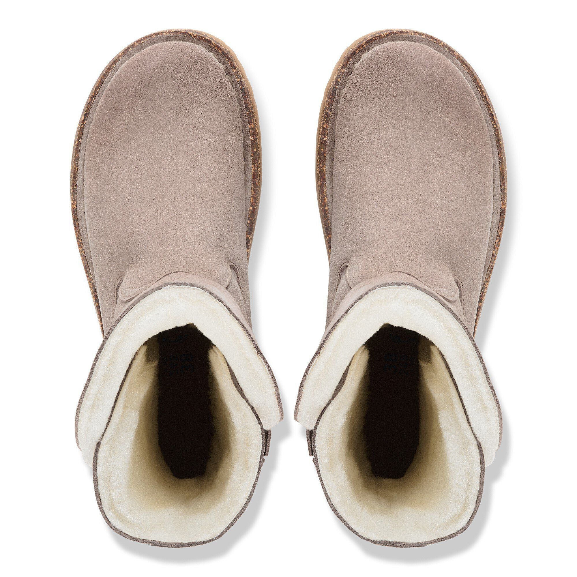 Uppsala Shearling Suede Leather