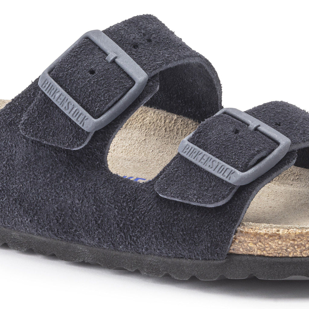 Arizona Soft Footbed Suede Leather Midnight Blue