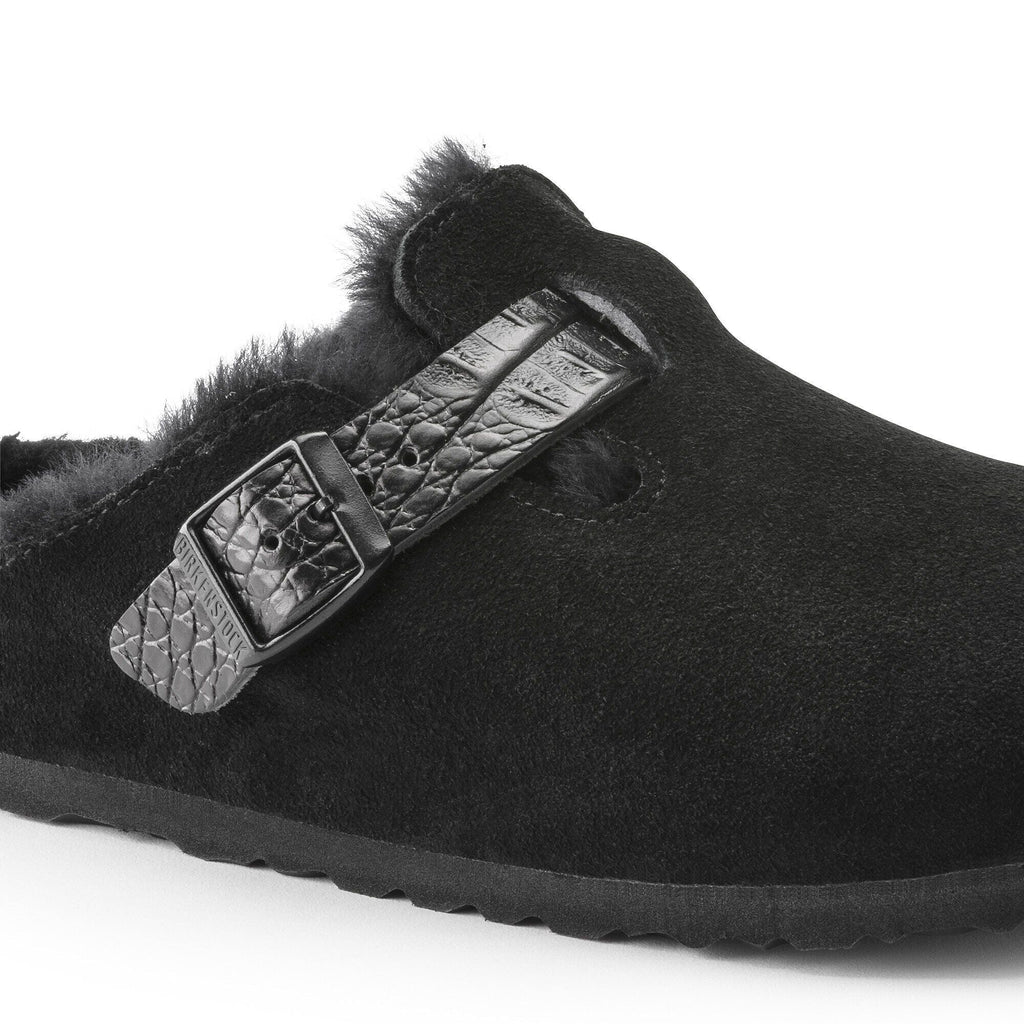 Boston Shearling Suede Leather