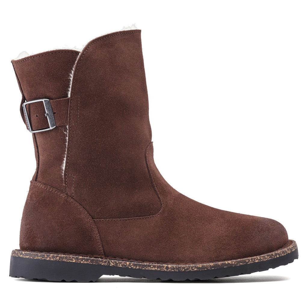 Uppsala Shearling Suede Leather Espresso