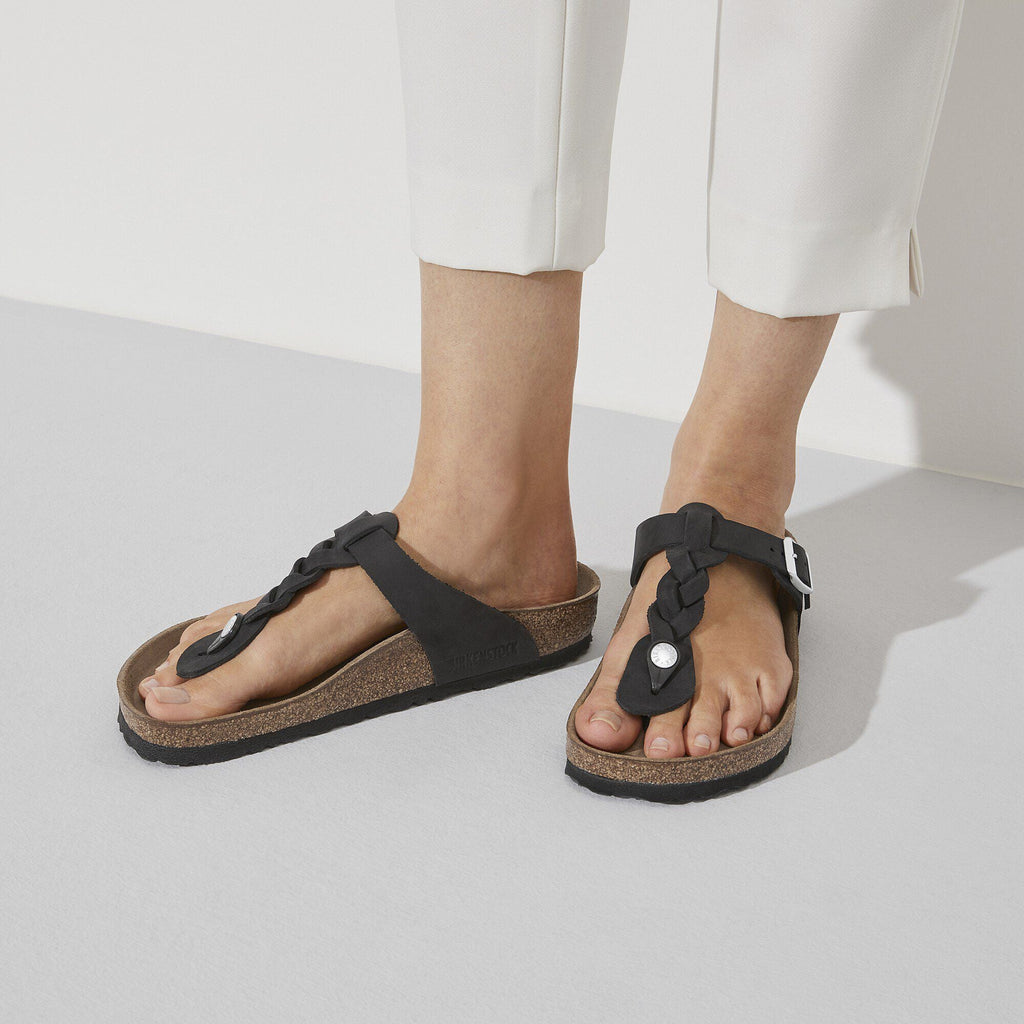 Gizeh Braided Natural Leather Oiled