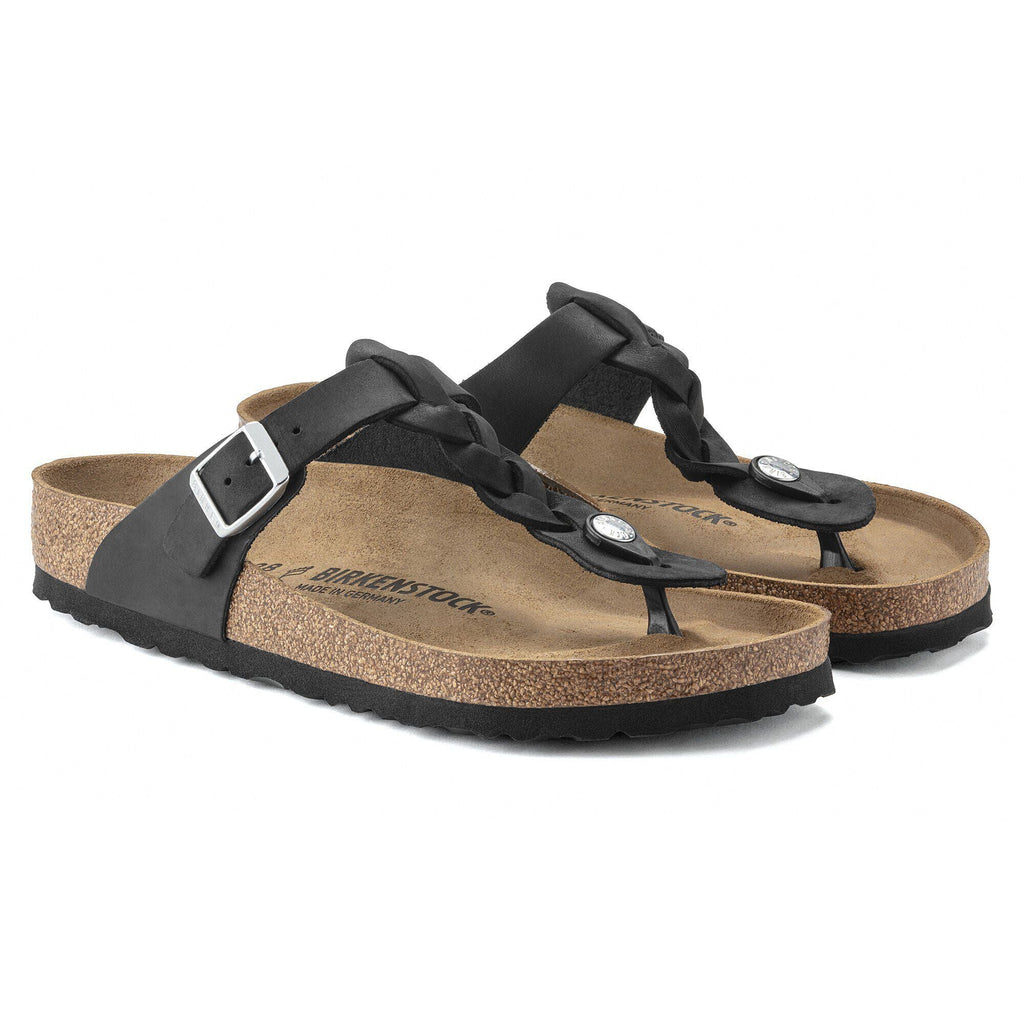 Gizeh Braided Natural Leather Oiled