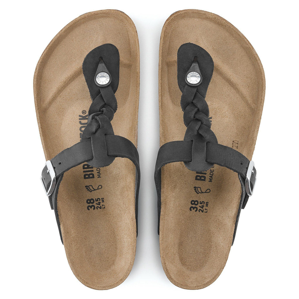 Gizeh Braided Natural Leather Oiled