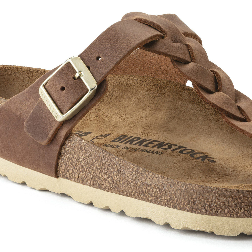 Gizeh Braided Natural Leather Oiled