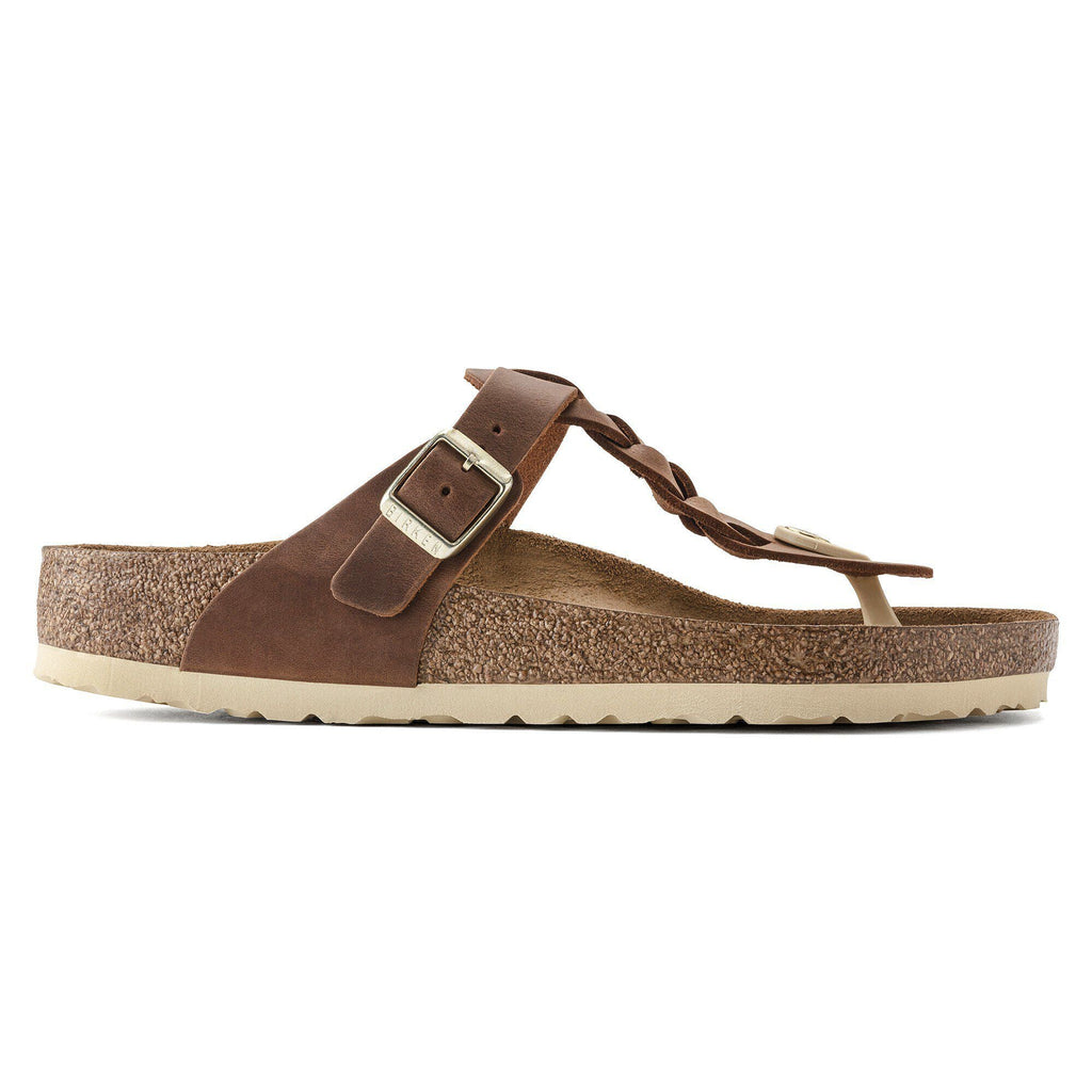 Gizeh Braided Natural Leather Oiled