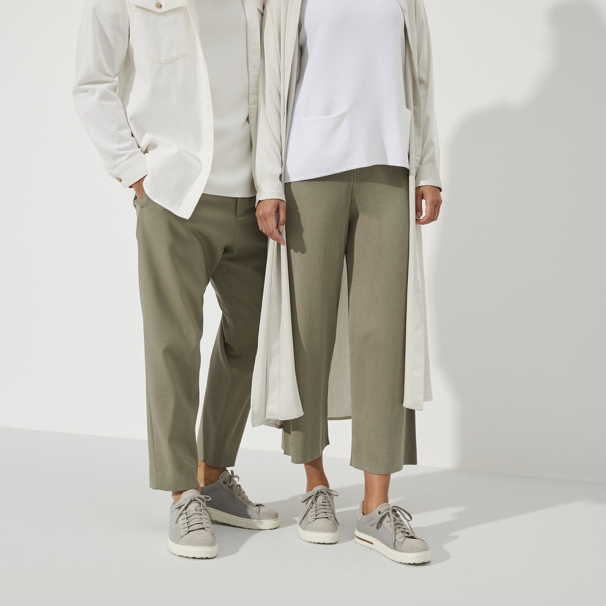 Bend Low Leather-Textile Whale Gray