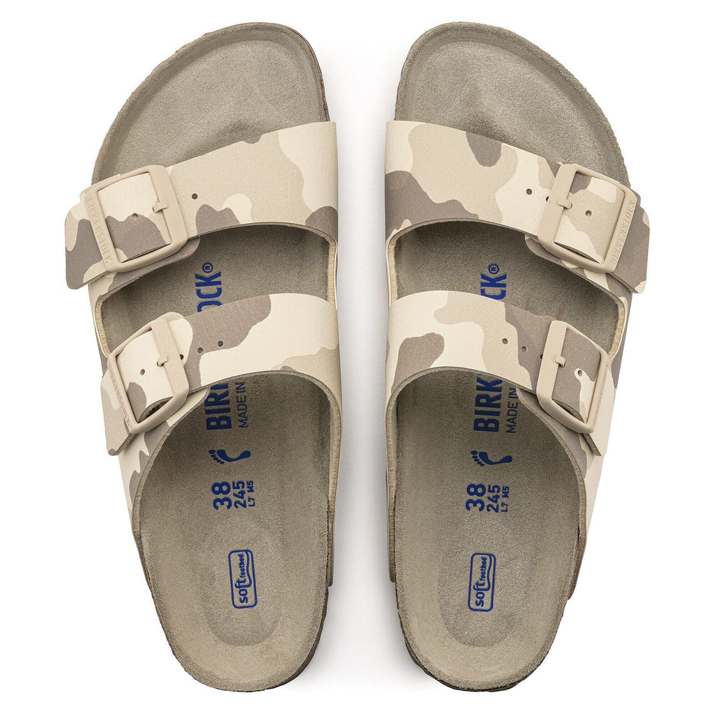 Arizona Soft Footbed Birko-Flor Desert Soil Gray/Taupe