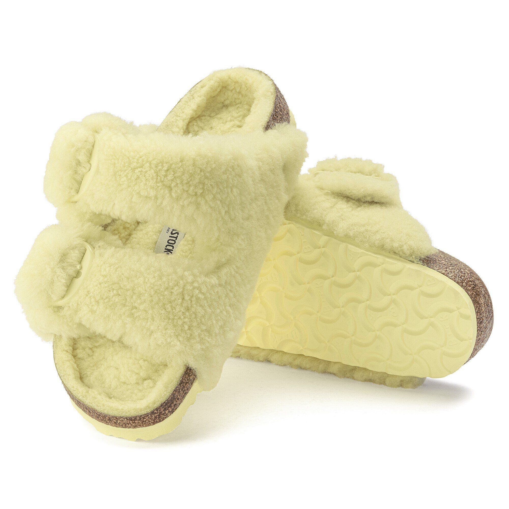 Arizona Big Buckle Shearling Teddy Popcorn