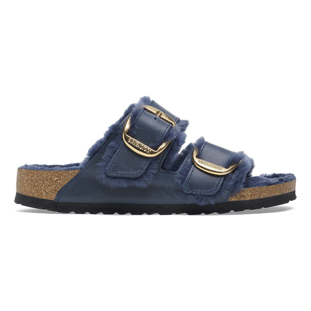 Arizona Big Buckle Shearling Natural Leather Oiled