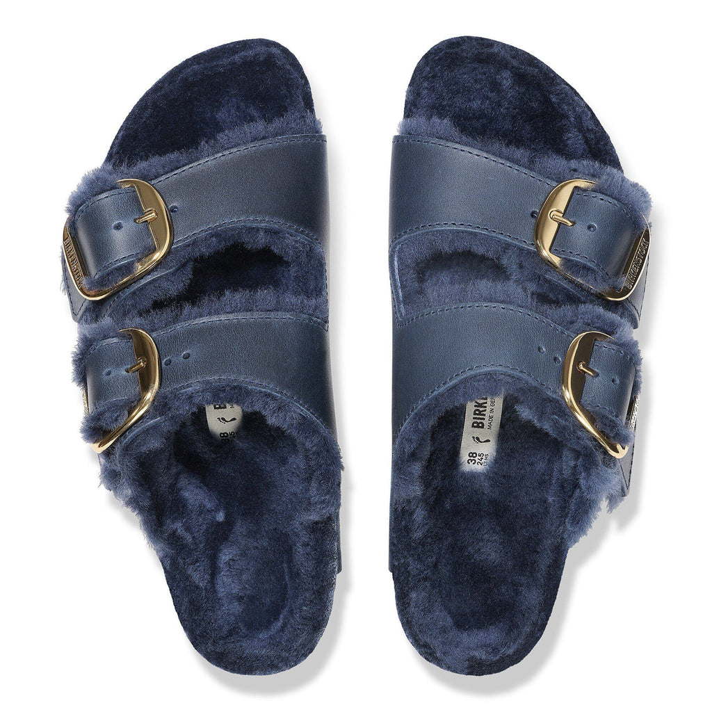 Arizona Big Buckle Shearling Natural Leather Oiled