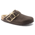 Boston Bold Shearling Leather Espresso