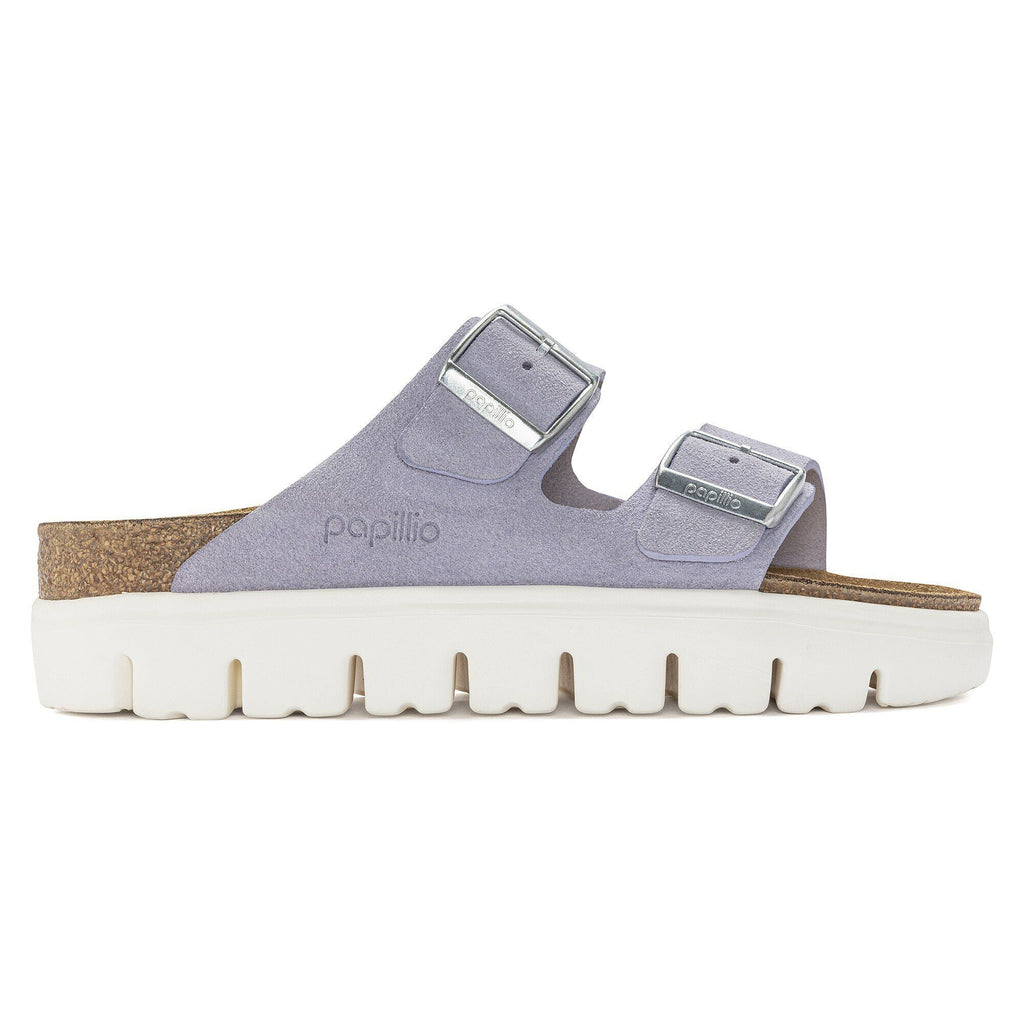 Arizona Chunky Suede Leather Purple Fog