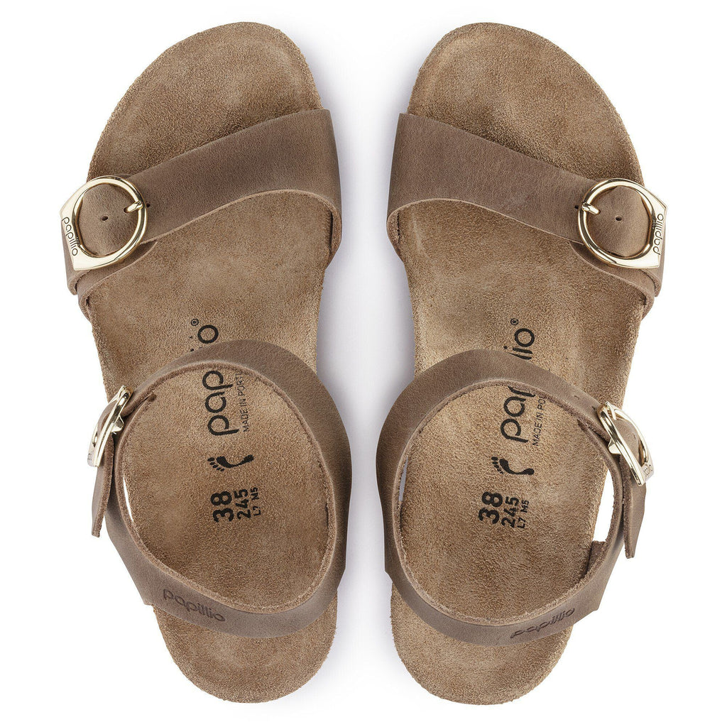 Soley Ring-Buckle Natural Leather