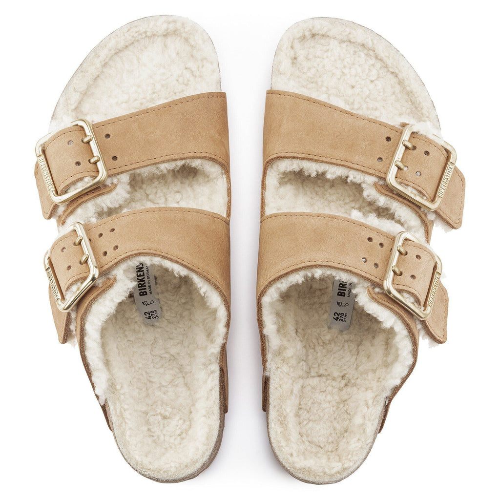 Arizona Bold Shearling Natural Leather