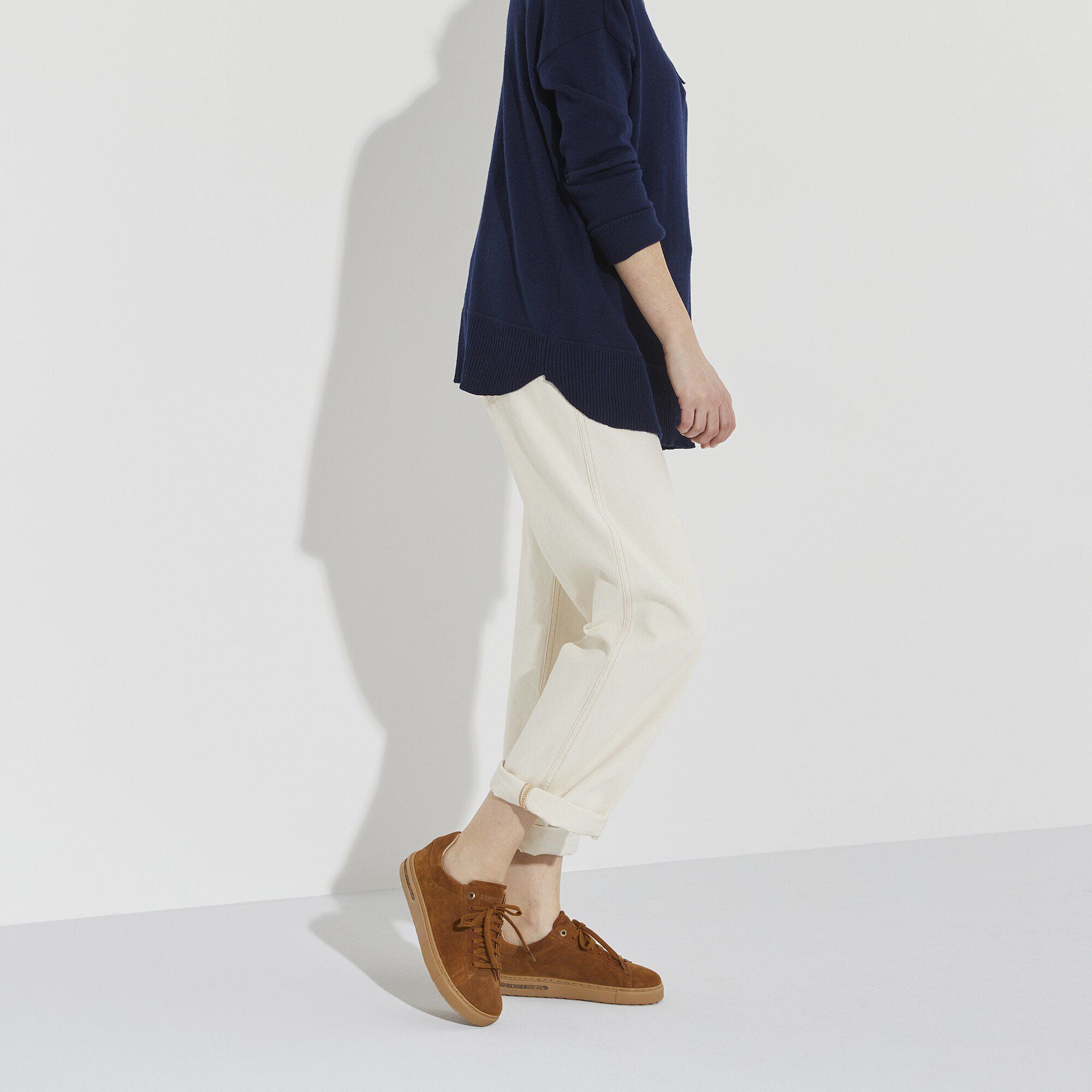 Bend Low Suede Leather Mink