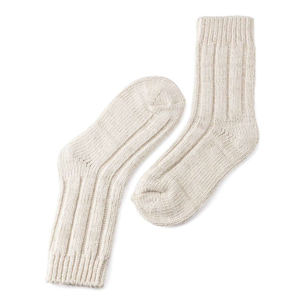 Naples Midnight & Cotton Twist Off White Sock Set